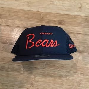 Officially licensed NFL Chicago Bears trucker SnapBack hat